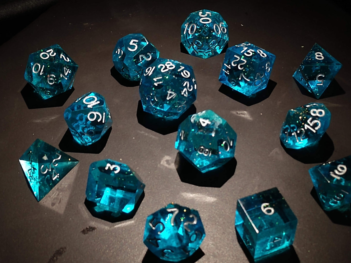 GONZO wizard glass dice chain