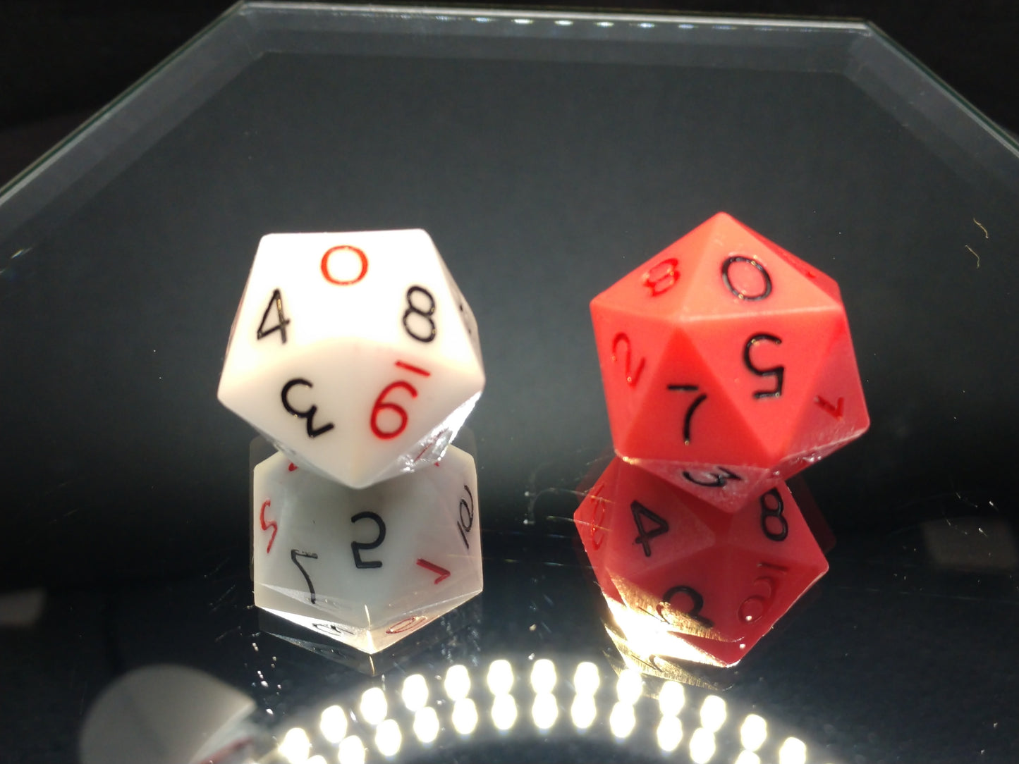 holmes duly decaders inked red on pink