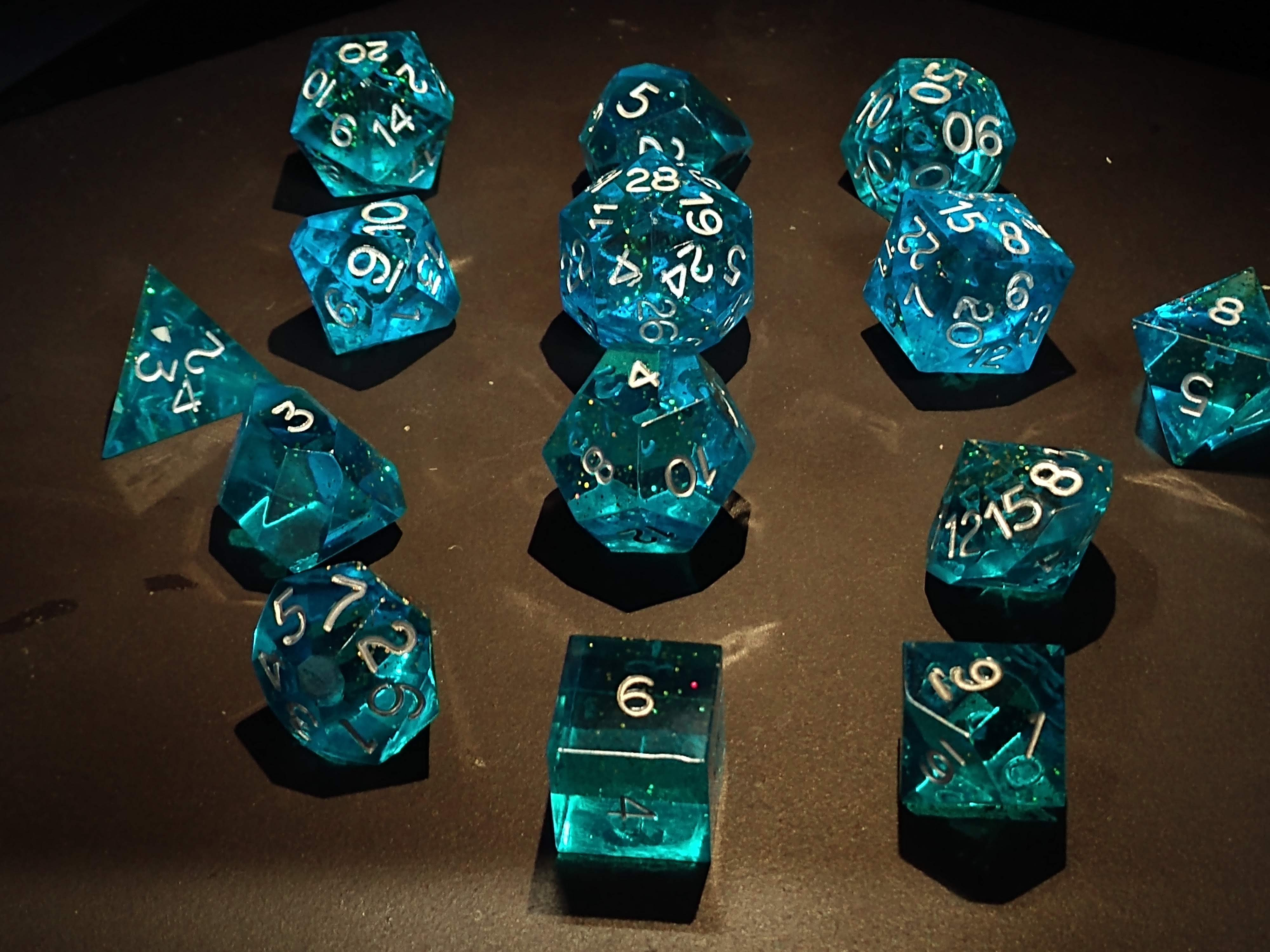 Dice Chain GONZO wizard glass dice chain – Threshold Diceworks